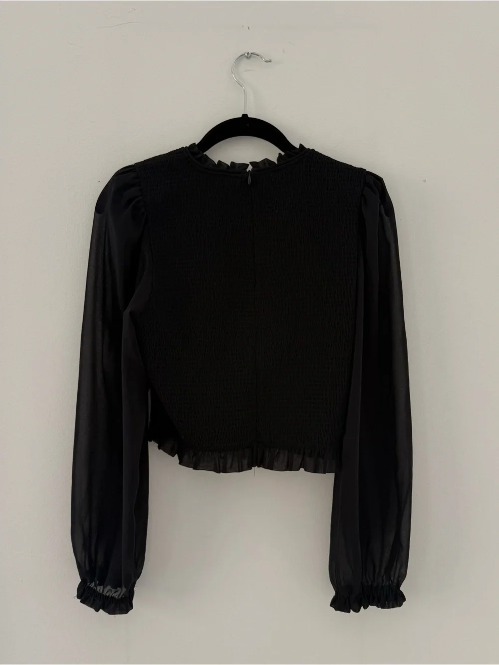 Aritzia Wilfred Black Blouse